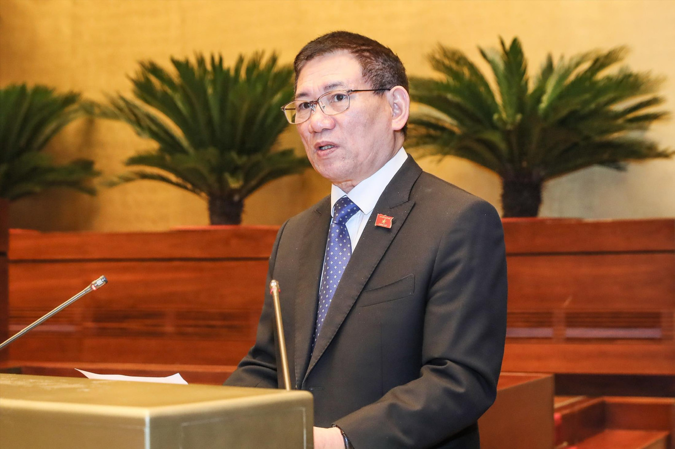 Bộ trưởng Bộ Tài chính Hồ Ðức Phớc. Ảnh: Như Ý Bộ trưởng Bộ Tài chính Hồ Ðức Phớc. Ảnh: Như Ý