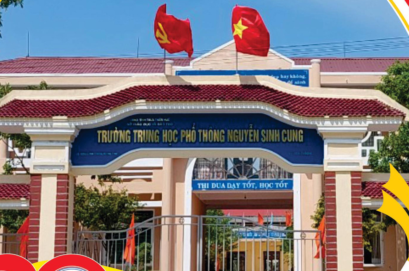 Trường THPT Nguyễn Sinh Cung ở huyện Phú Vang, tỉnh TT-Huế Trường THPT Nguyễn Sinh Cung ở huyện Phú Vang, tỉnh TT-Huế