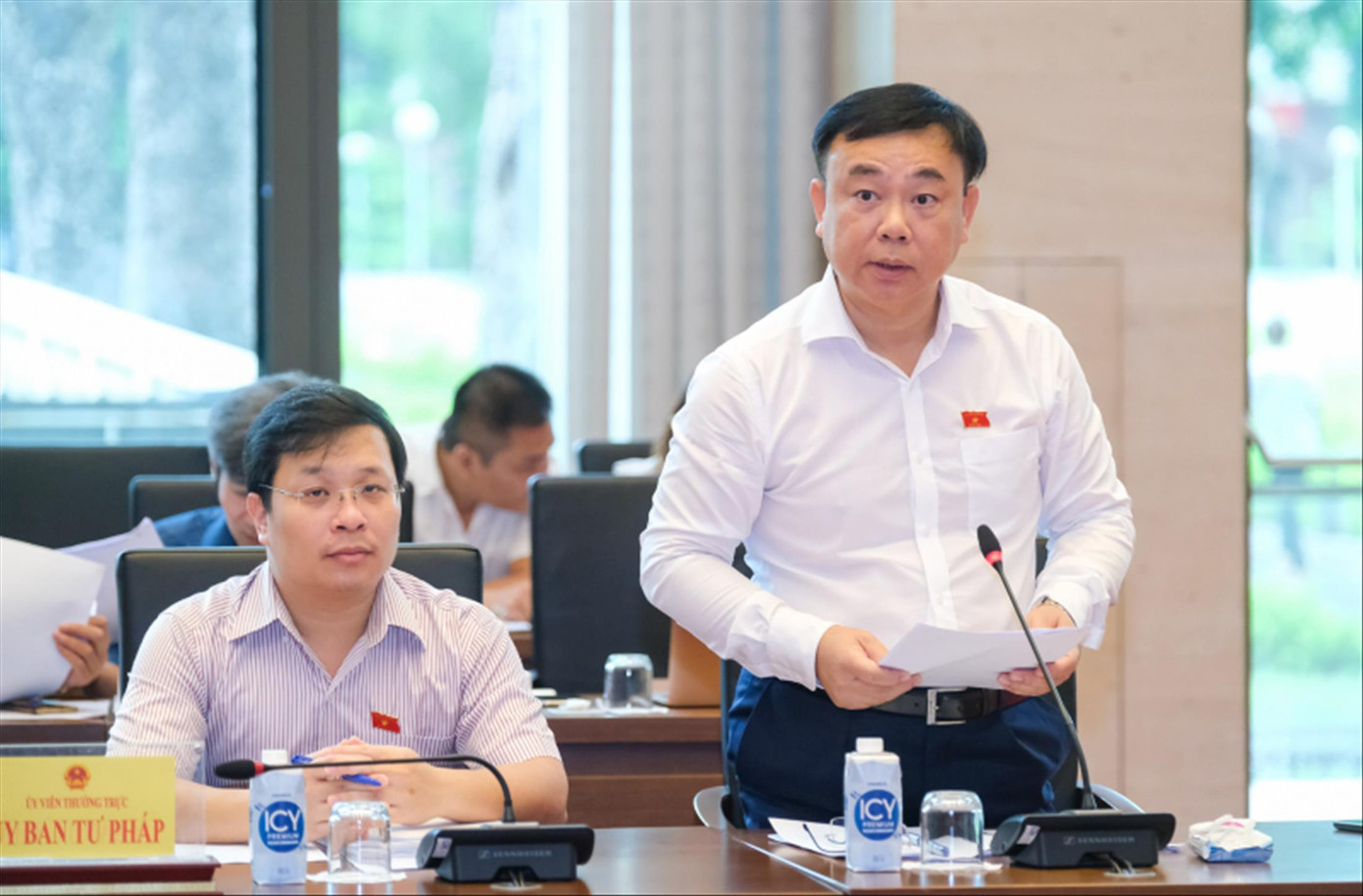 Ủy viên Thường trực Ủy ban Tư pháp Nguyễn Công Long Ủy viên Thường trực Ủy ban Tư pháp Nguyễn Công Long