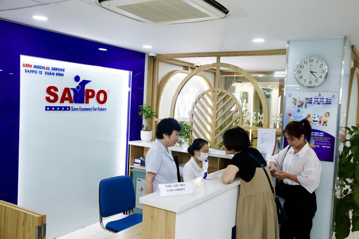 Hệ thống phòng tiêm vắc xin Safpo đầu tư hiện đại, uy tín Hệ thống phòng tiêm vắc xin Safpo đầu tư hiện đại, uy tín