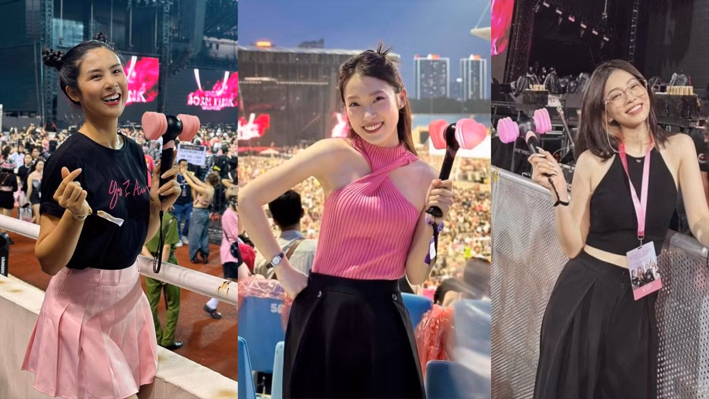 Nhiều người nổi tiếng háo hức tham dự hai đêm diễn của BlackPink