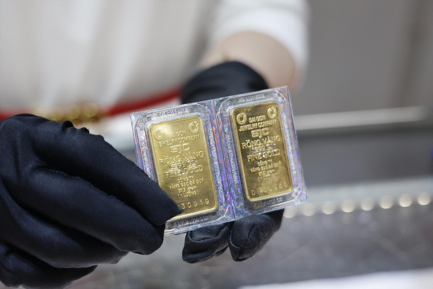 Giá vàng liên tục xô đổ kỷ lục. Ảnh: Như Ý.