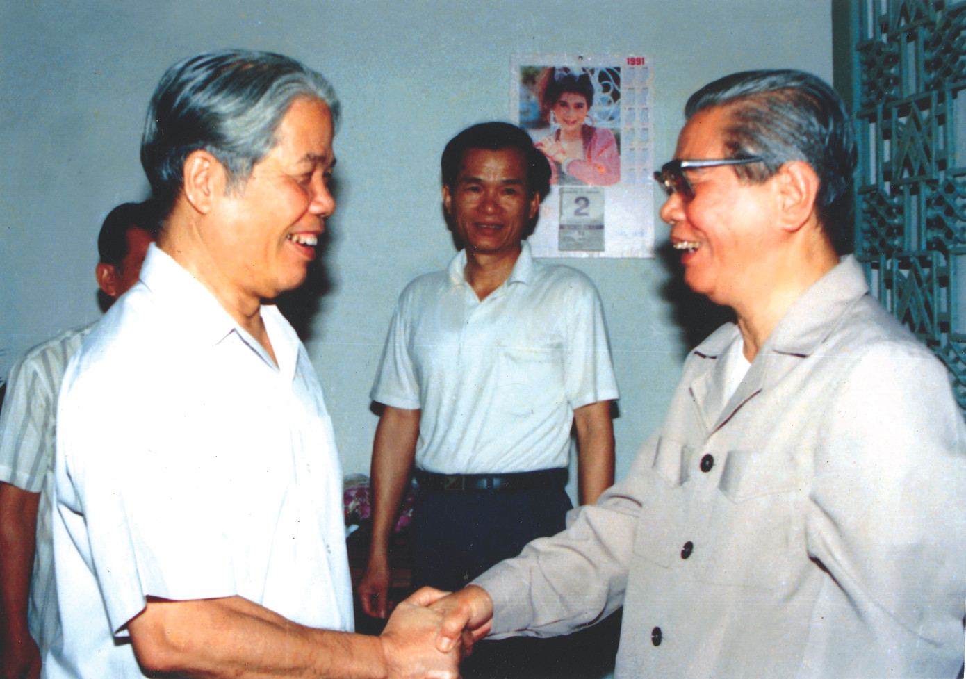 CTHĐBT Đỗ Mười với TBT Nguyễn Văn Linh CTHĐBT Đỗ Mười với TBT Nguyễn Văn Linh