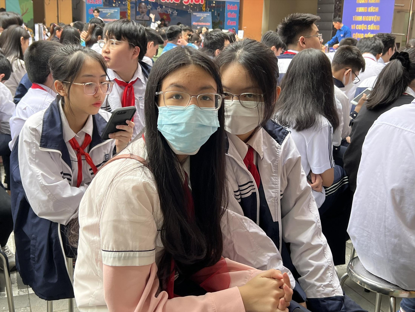 Học sinh lớp 9 Hà Nội đang nóng lòng chờ phương án thi vào lớp 10. Ảnh: Quỳnh Anh Học sinh lớp 9 Hà Nội đang nóng lòng chờ phương án thi vào lớp 10. Ảnh: Quỳnh Anh