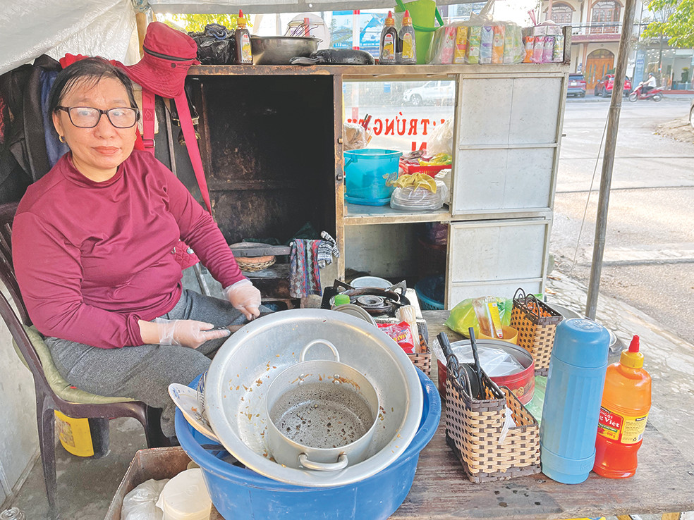 Nơi mưu sinh của chị Bé Nơi mưu sinh của chị Bé