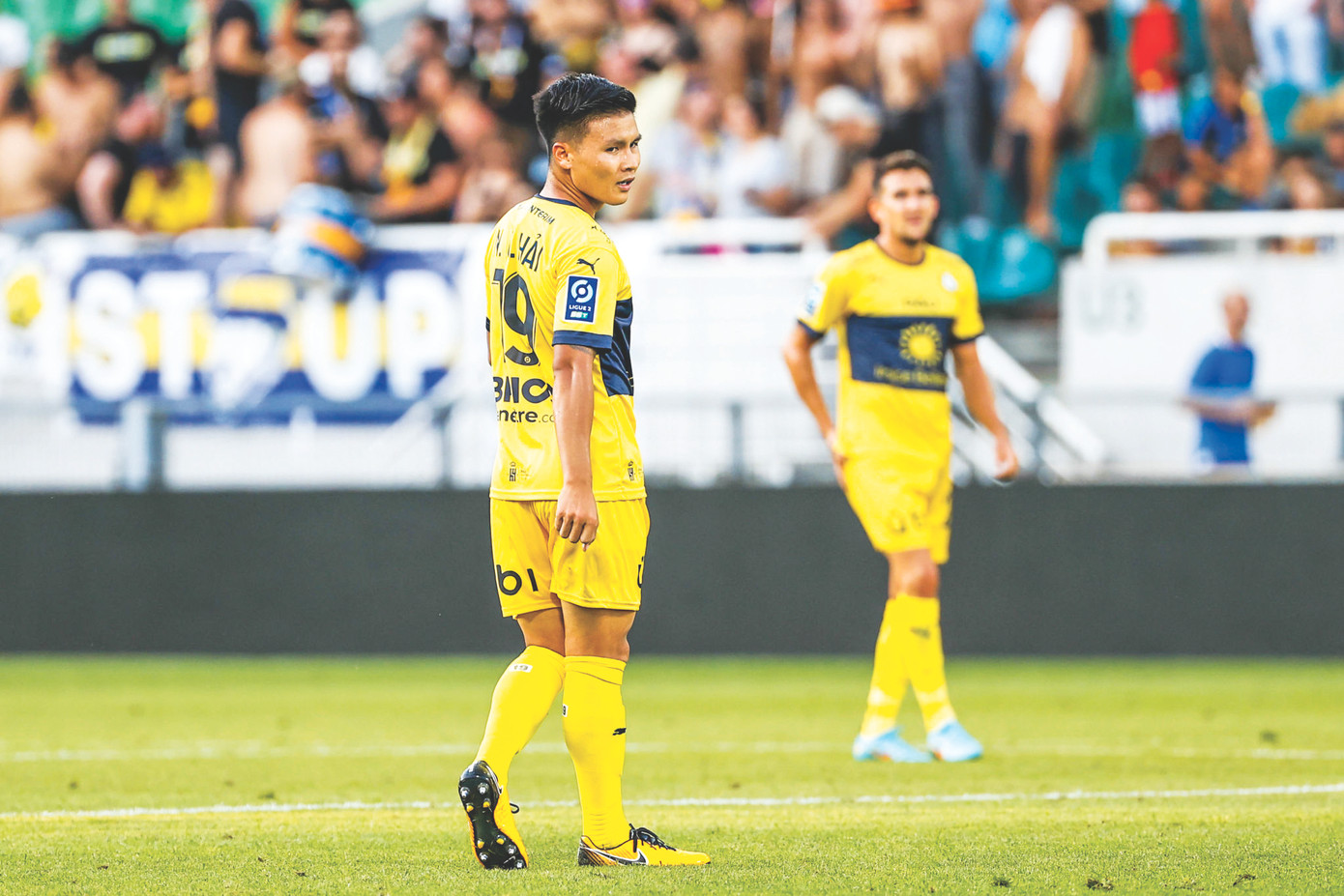 Quang Hải chơi bóng tại Pau FC là một trong những nhân tố thúc đẩy quan hệ Việt - Pháp. Ảnh: Getty Images Quang Hải chơi bóng tại Pau FC là một trong những nhân tố thúc đẩy quan hệ Việt - Pháp. Ảnh: Getty Images