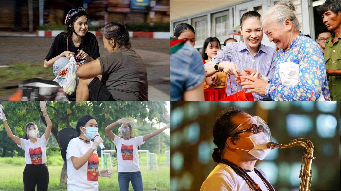 Nhiều nghệ sĩ, hoa hậu tích cực hoạt động vì cộng đồng