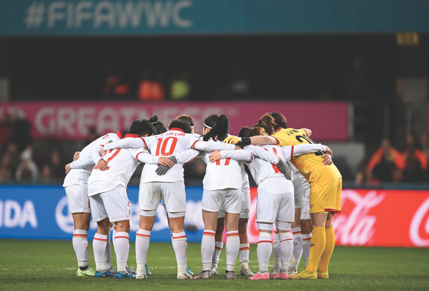 ĐT nữ Việt Nam đã rất nỗ lực suốt hành trình World Cup 2023. Ảnh: Getty Images ĐT nữ Việt Nam đã rất nỗ lực suốt hành trình World Cup 2023. Ảnh: Getty Images