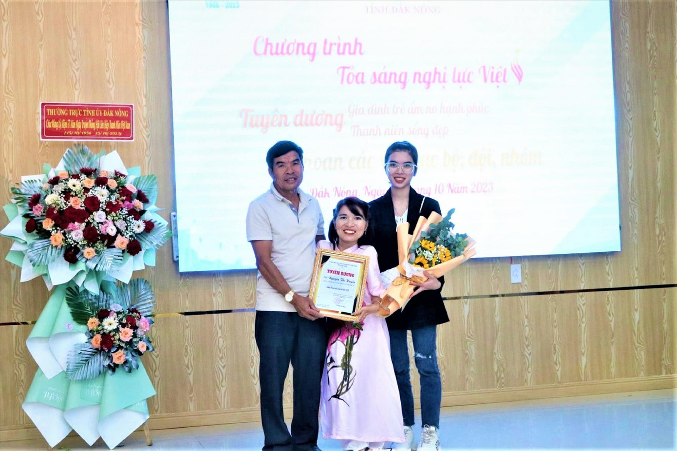 Chị Huyền được tuyên dương thanh niên yếu thế tiêu biểu tỉnh Đắk Nông