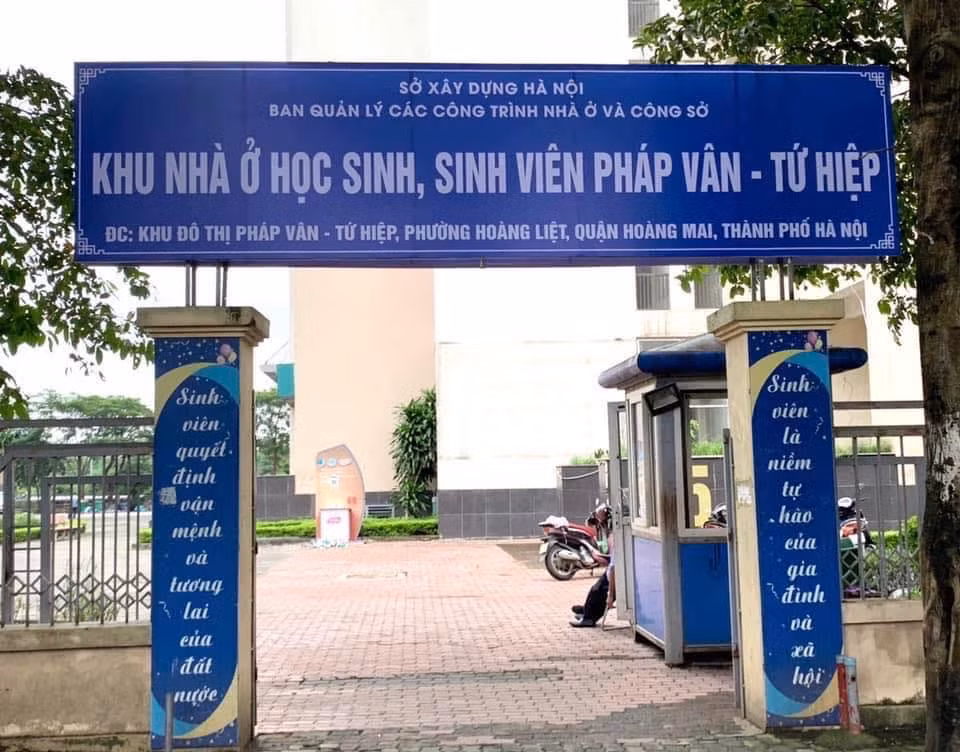 Dù sinh viên thiếu chỗ ở nhưng khu nhà ở cho sinh viên Pháp Vân - Tứ Hiệp vẫn luôn “ế” vì không tiện giao thông