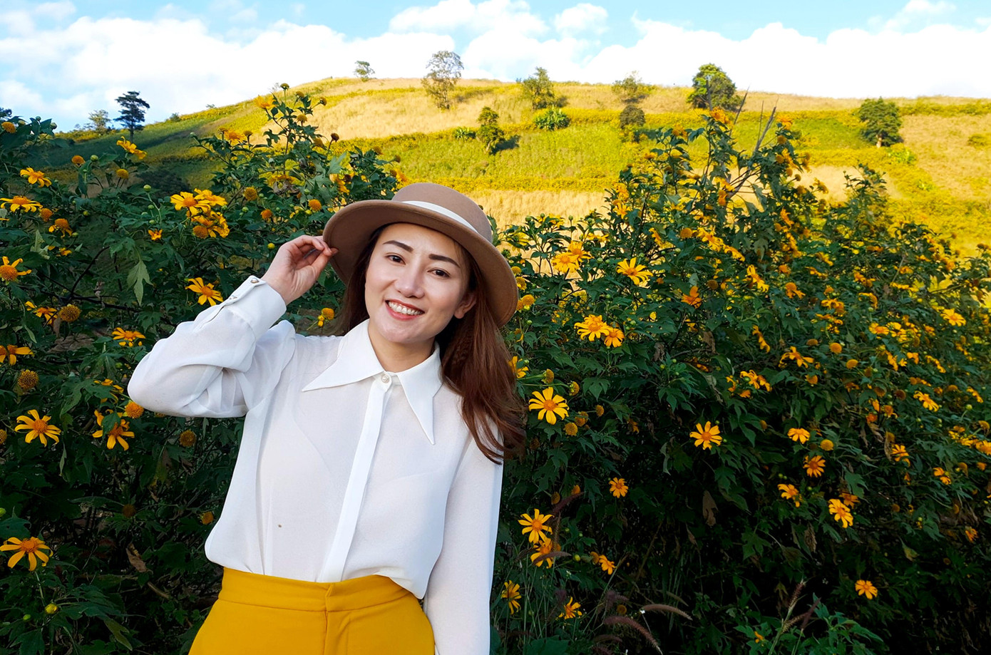 Núi Chư Đăng Ya là địa điểm chụp ảnh lý tưởng. Ảnh: Minh Châu