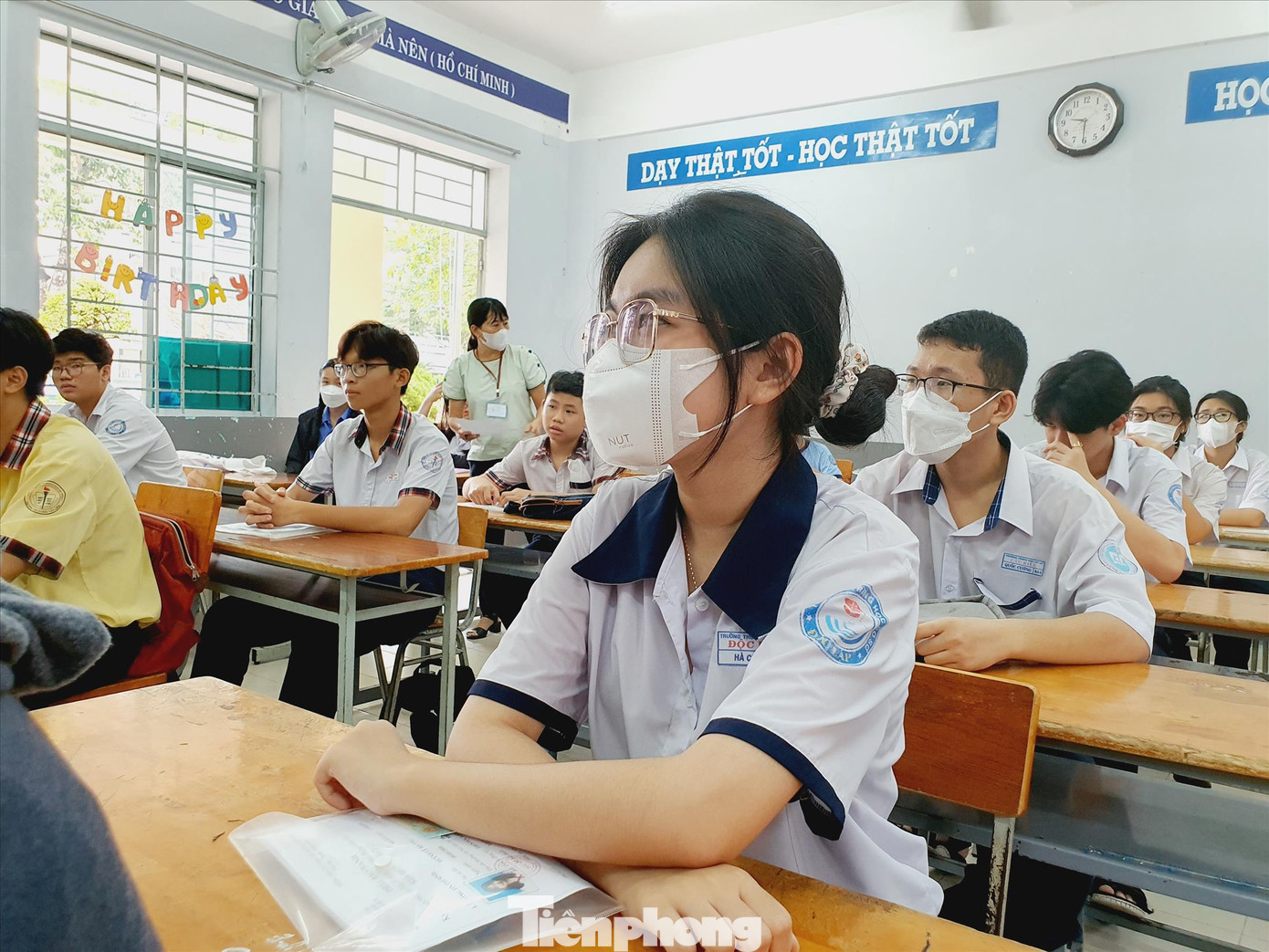 Thí sinh TPHCM dự thi lớp 10 tại TPHCM năm 2023. Ảnh: Nguyễn Dũng Thí sinh TPHCM dự thi lớp 10 tại TPHCM năm 2023. Ảnh: Nguyễn Dũng