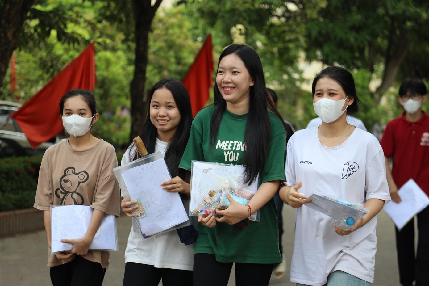 Học sinh thi tốt nghiệp THPT năm 2024. Ảnh: Như Ý