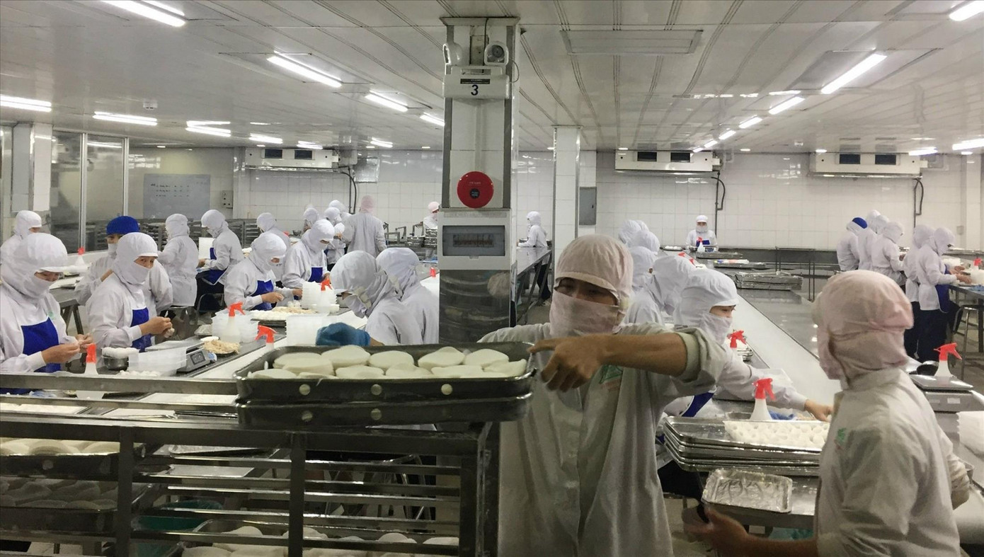 Thời điểm cuối năm nhưng Công ty CP Thực phẩm Agrex Sài Gòn chỉ hoạt động 60-65% công suất. Ảnh: U.P