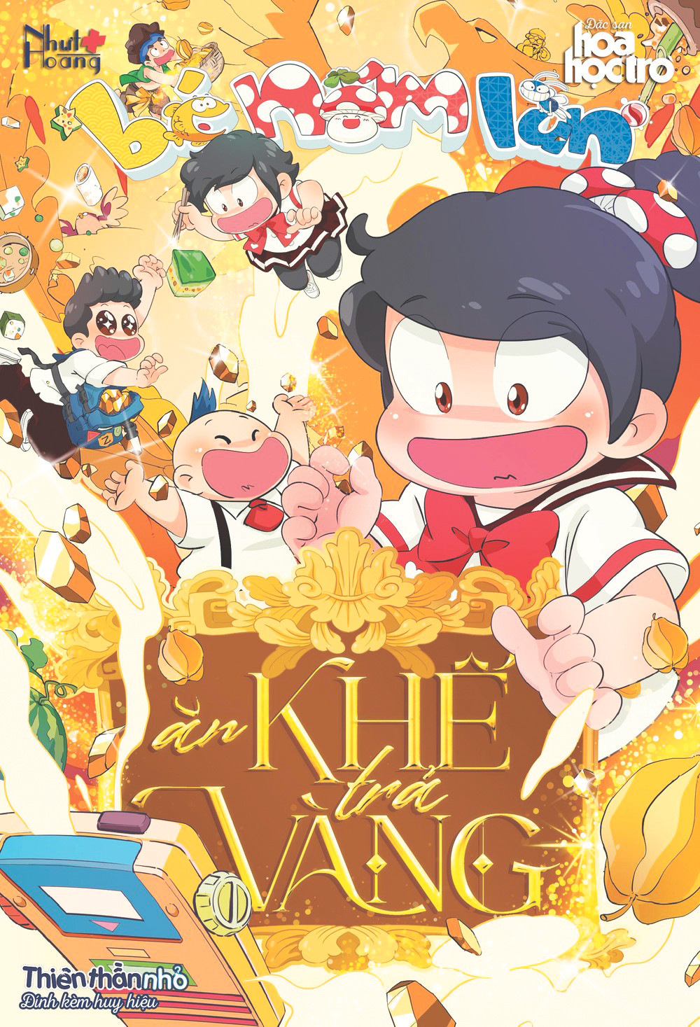 Một số bìa truyện Bé Nấm Lùn