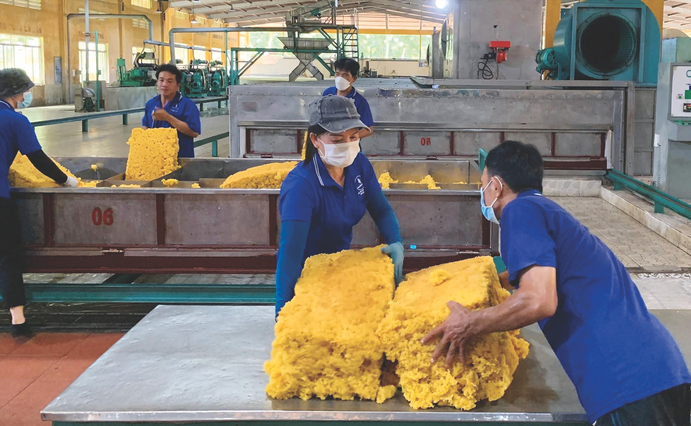 Doanh nghiệp cao su ở TPHCM gặp khó khăn vì chưa được hoàn thuế VATẢnh: pv