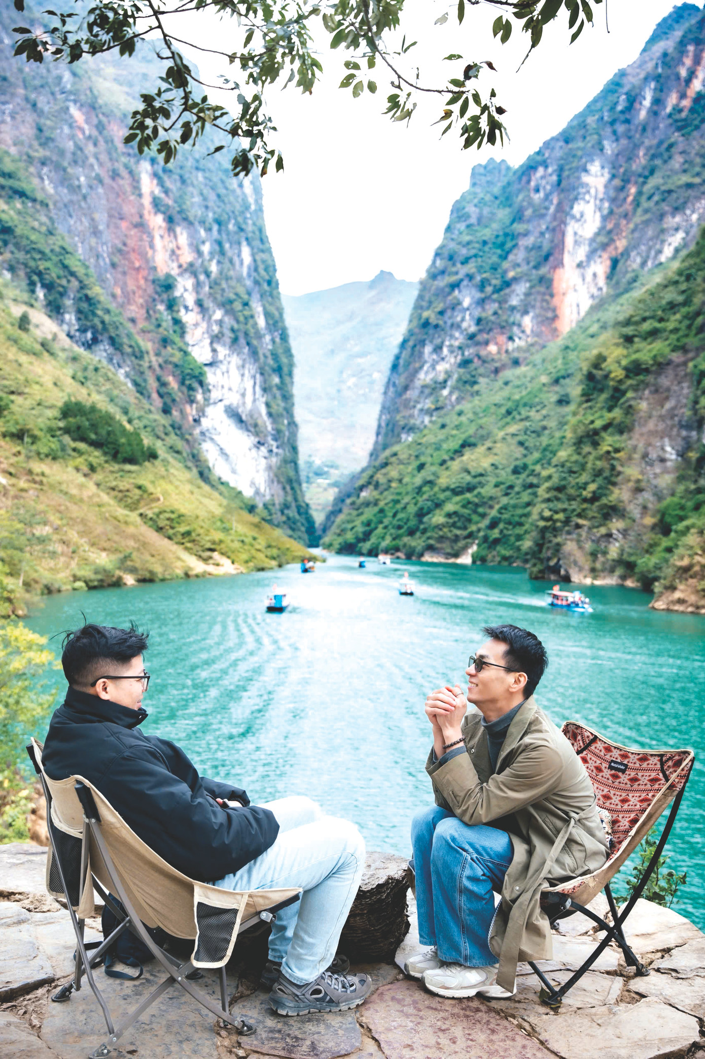 Check-in tại sông Nho Quế - hẻm vực Tu Sản