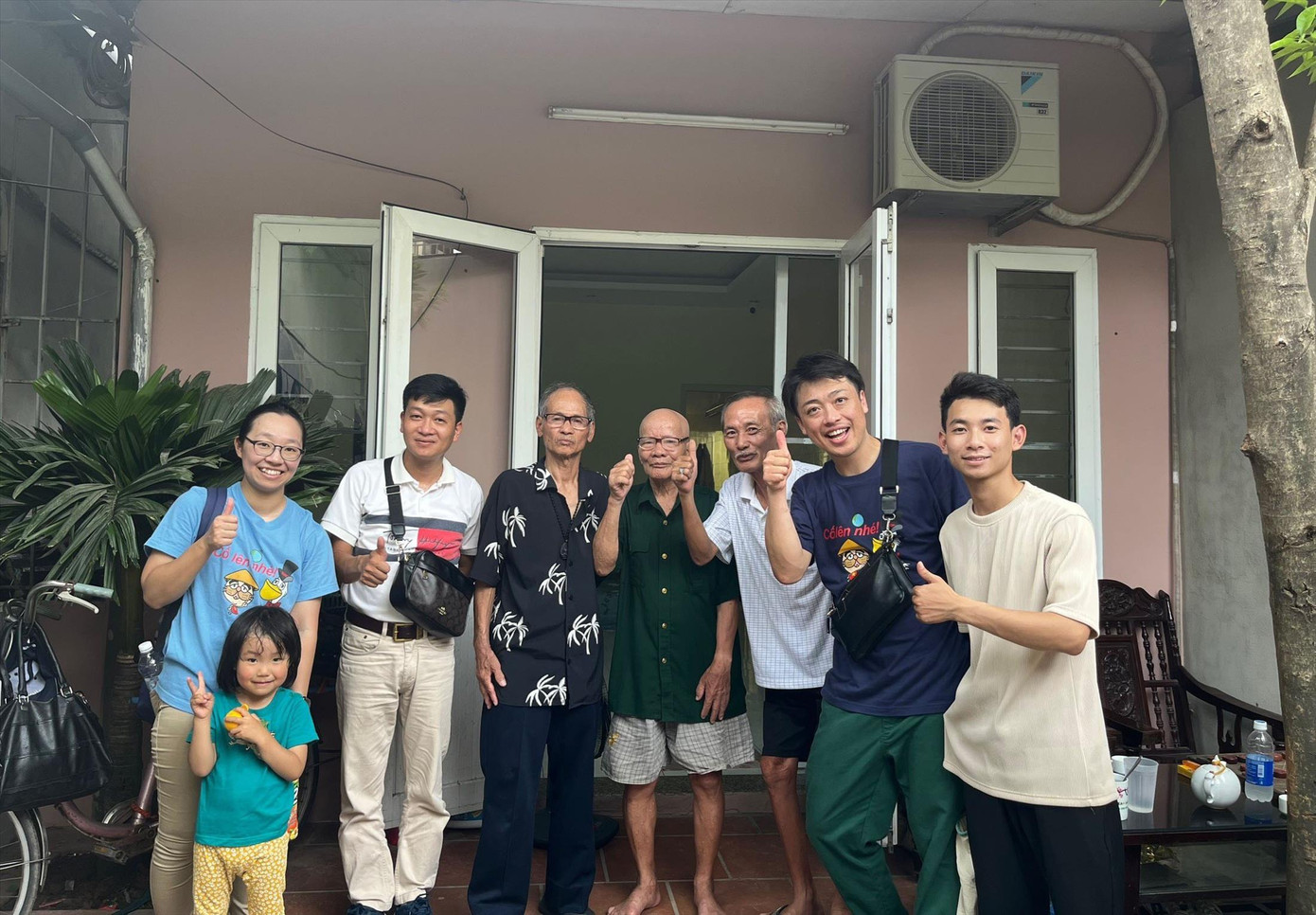 Ngôi nhà “Hà Nội chung tay”. Ảnh: Viết Hà Ngôi nhà “Hà Nội chung tay”. Ảnh: Viết Hà