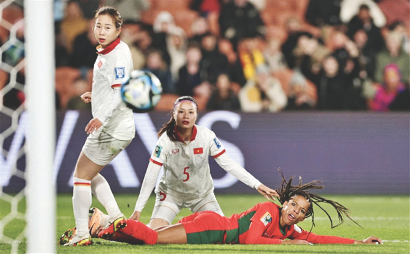 Bóng đá nữ Việt Nam hướng đến tham dự các kỳ World Cup từ 2045. Ảnh: Anh Tú