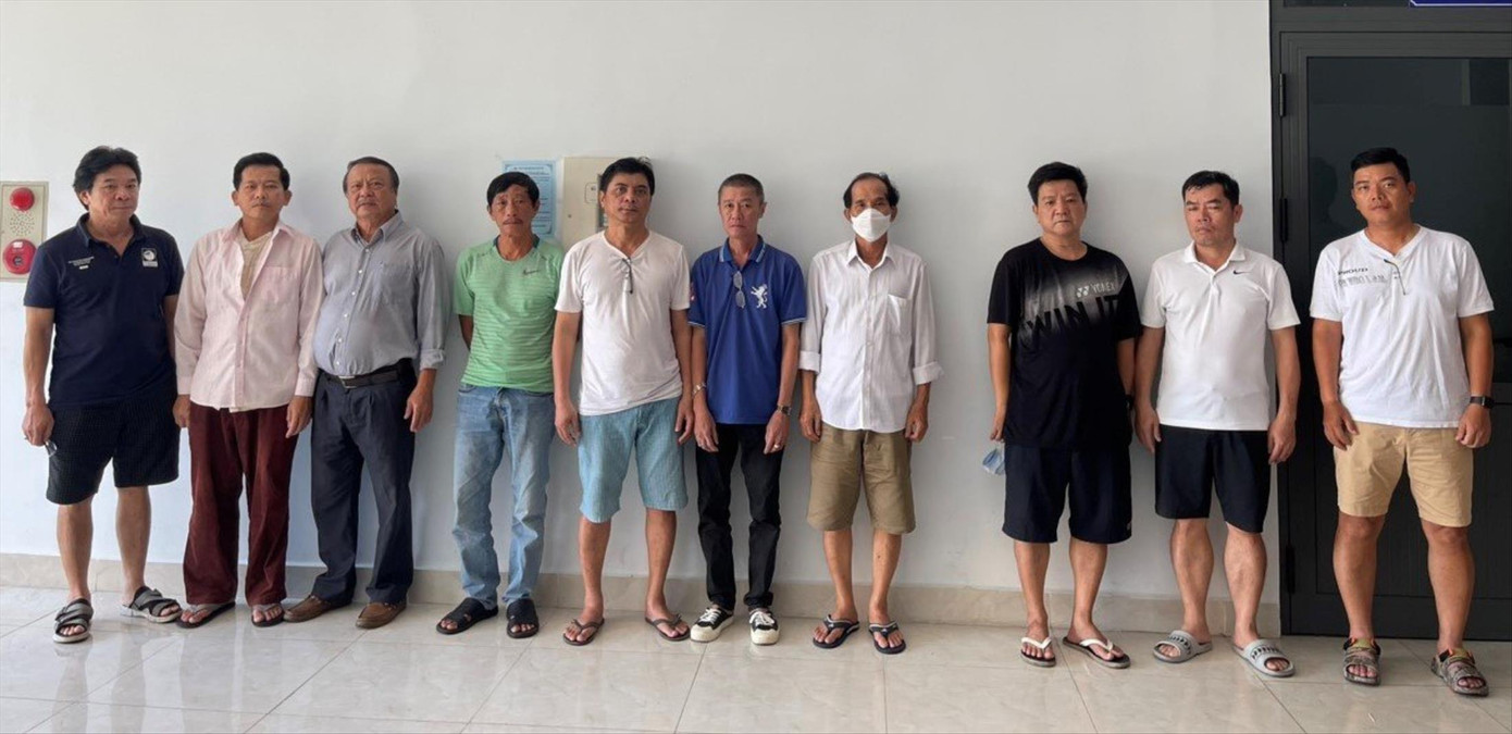 Các đối tượng trong đường dây cá độ 1.000 tỷ đồng