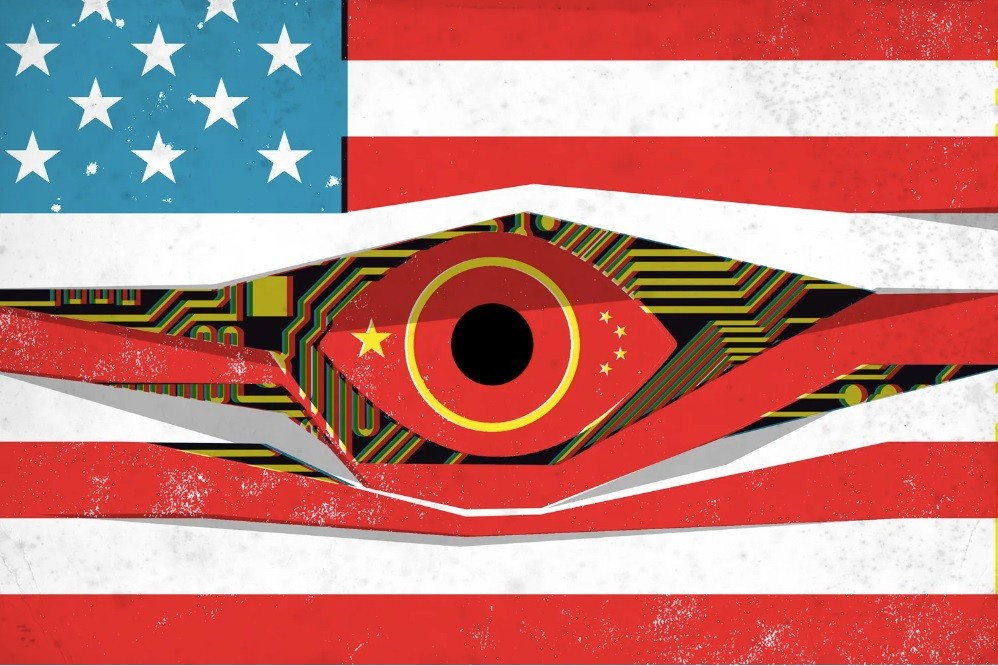 Cuộc đua do thám đang diễn ra quyết liệt giữa Mỹ và Trung Quốc. Đồ họa: Foreign Policy