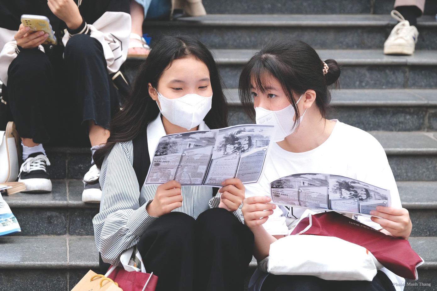 Xét tuyển ĐH đang có dấu hiệu bất lợi cho học sinh yếu thế. Ảnh: Mạnh Thắng