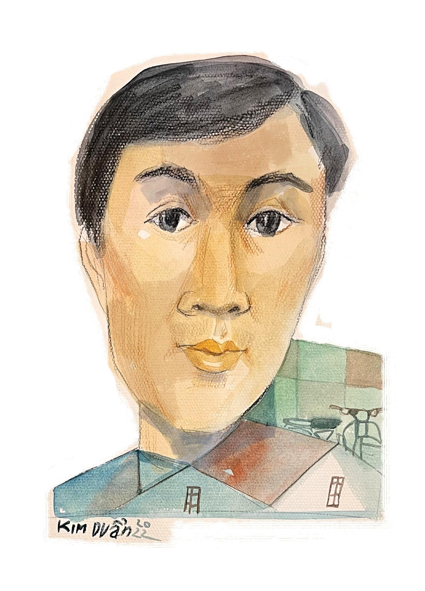 NSƯT Đỗ Kỷ. Tranh: Kim Duẩn