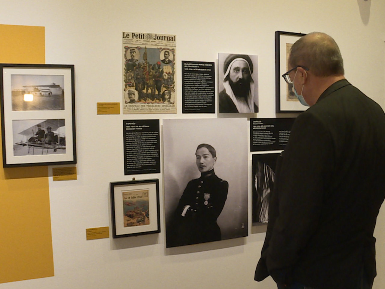 Hình ảnh Đỗ Hữu Vị trong Bảo tàng Con Người