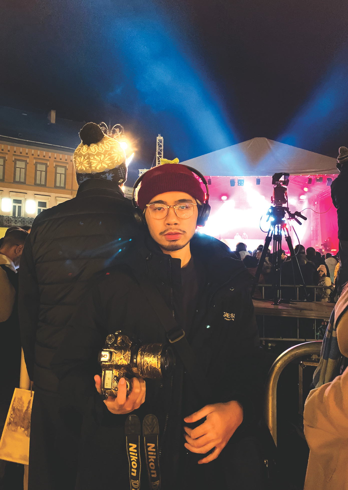 Tác giả hòa cùng không khí đón chào năm mới 2024 tại Brasov