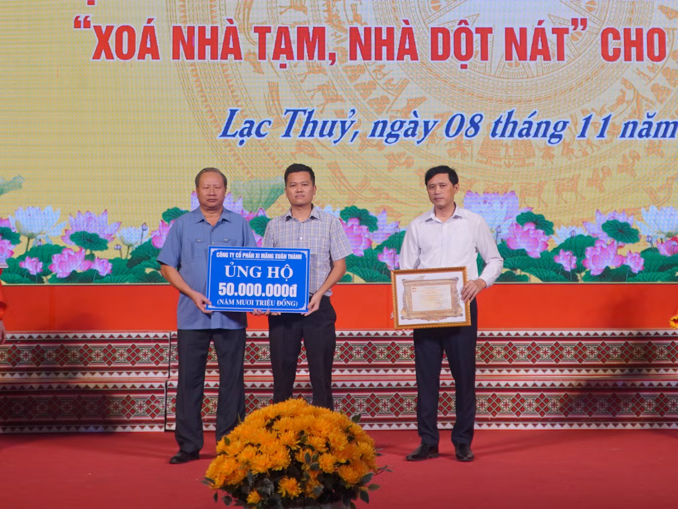 Xi măng Xuân Thành tích cực tham gia công tác an sinh xã hội ở nhiều tỉnh thành trên cả nước