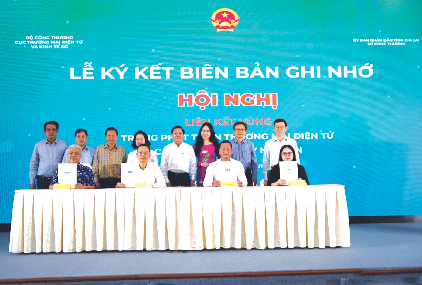 Những biên bản ghi nhớ, hỗ trợ doanh nghiệp ở các hội nghị để kết nối các doanh nghiệp mọi miền