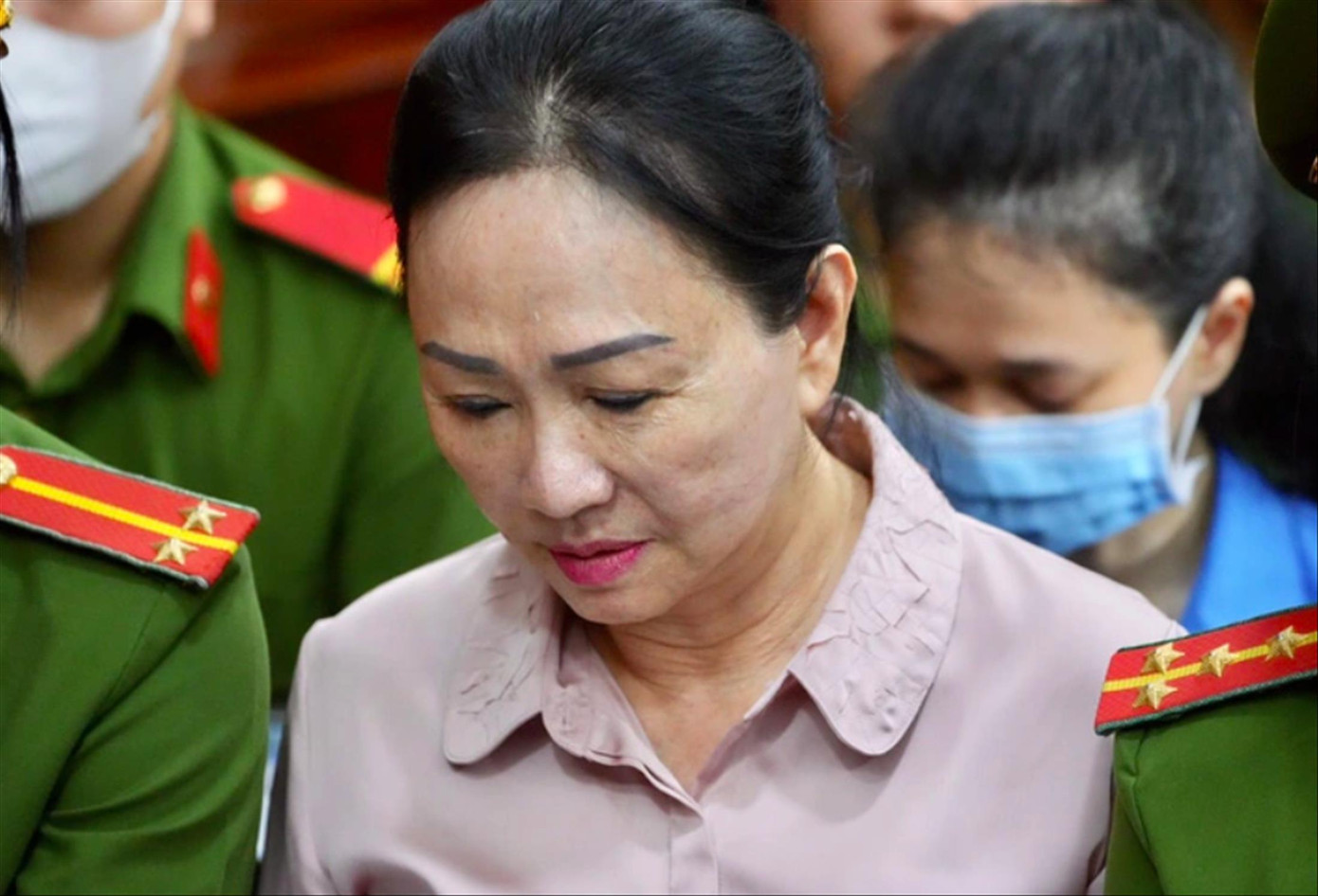 Bà Trương Mỹ Lan cùng đồng phạm