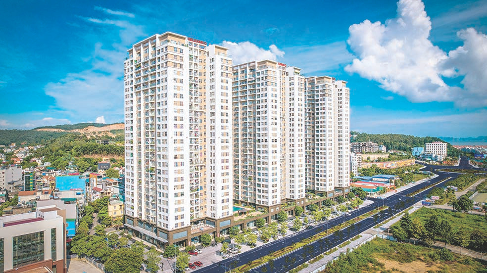 Chung cư New Life Tower thuộc Khu đô thị Cái Dăm