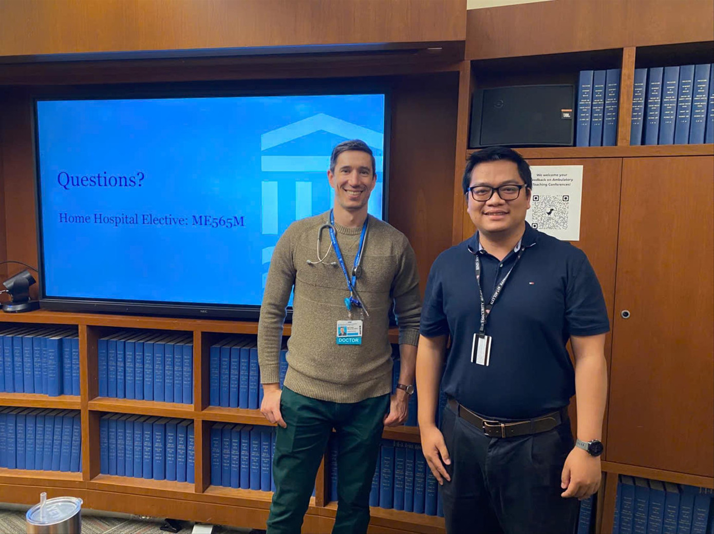 TS. Nguyễn Phước Vinh (bên phải)