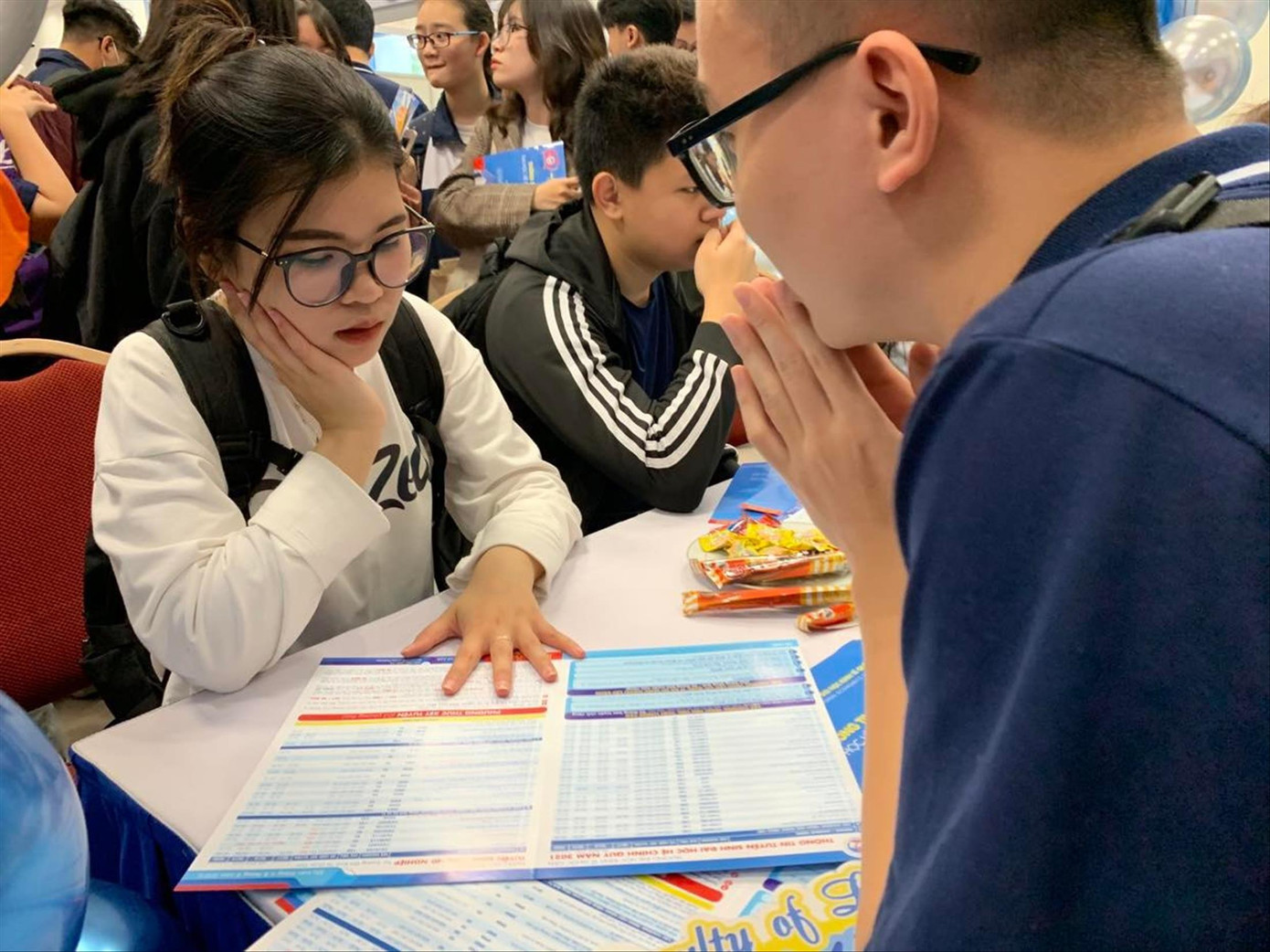 Ngành học ngày càng đa dạng cho thí sinh lựa chọn (ảnh chụp trước 27/4). Ảnh: Diệp An