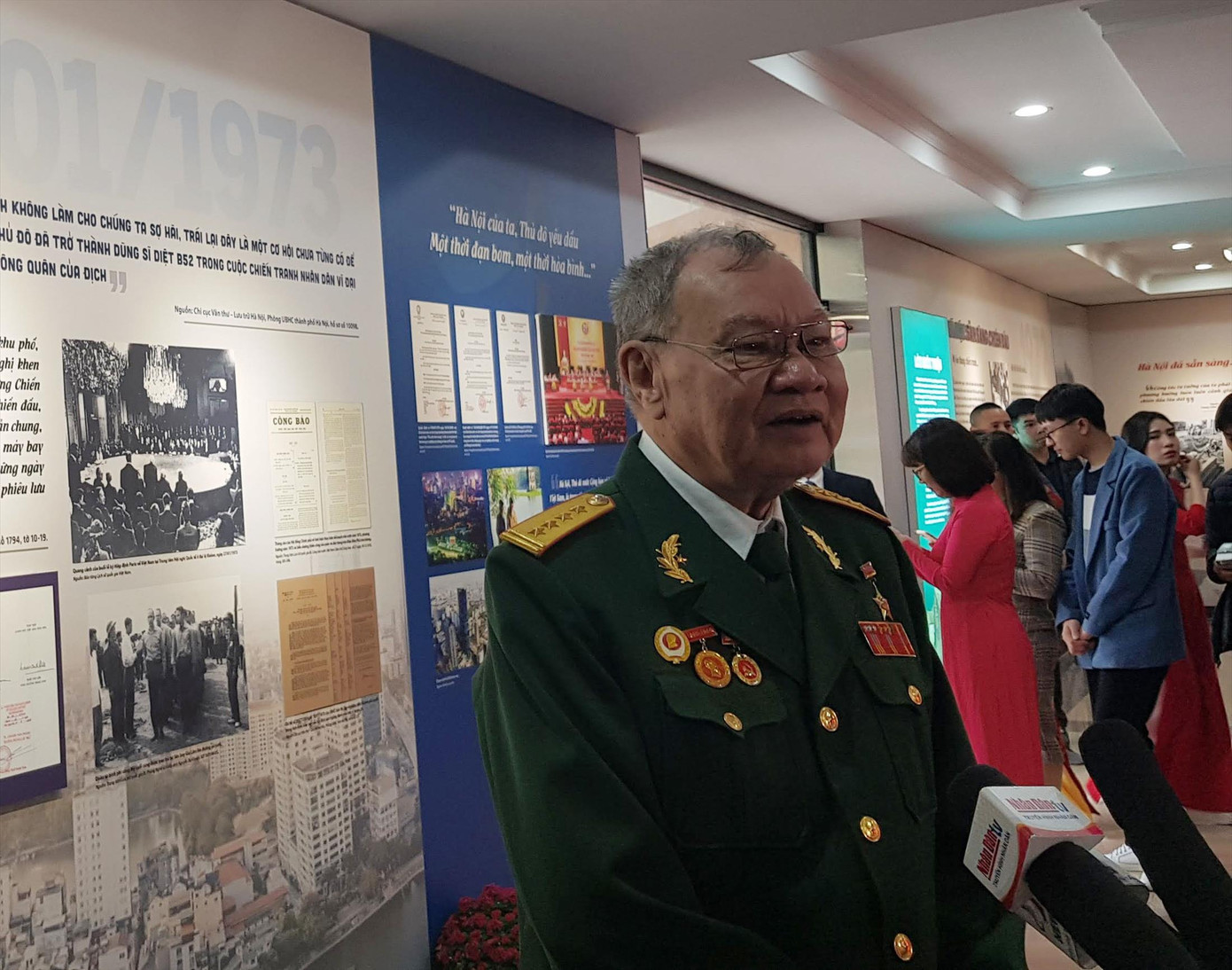 Đại tá, Anh hùng Nguyễn Đình Kiên. Ảnh: K.N Đại tá, Anh hùng Nguyễn Đình Kiên. Ảnh: K.N