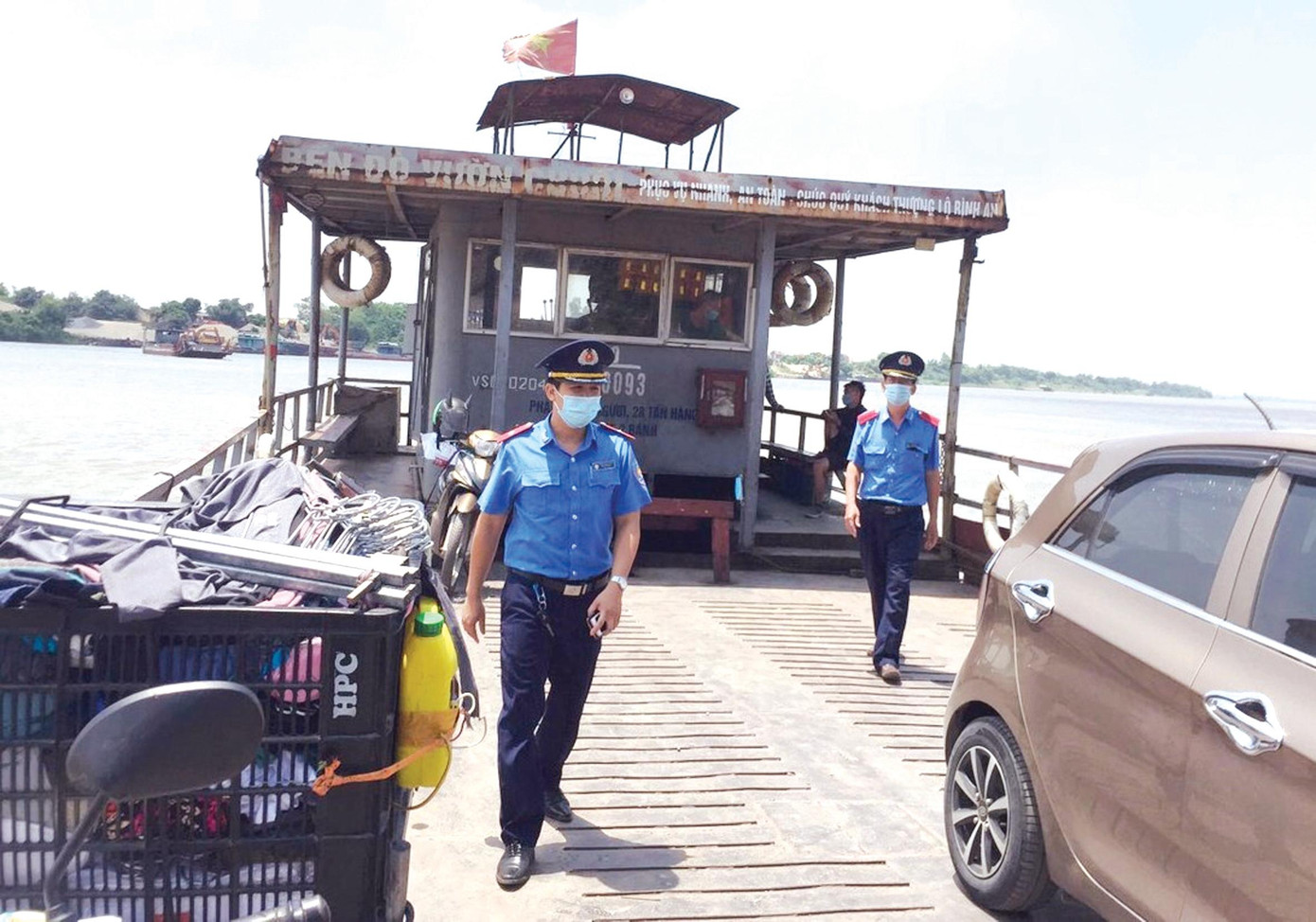 TTGT Ðường thủy nội địa kiểm tra, đảm bảo giao thông đường thủy TTGT Ðường thủy nội địa kiểm tra, đảm bảo giao thông đường thủy