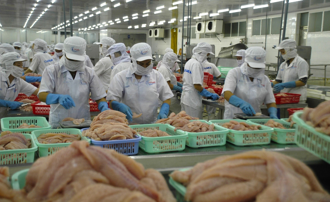 Tăng trưởng kinh tế tiếp tục được nhiều ý kiến đề nghị là tiêu chí để đánh giá tín nhiệm cán bộ. Trong ảnh là hoạt động sản xuất tại một doanh nghiệp thủy sản ở Hậu Giang Tăng trưởng kinh tế tiếp tục được nhiều ý kiến đề nghị là tiêu chí để đánh giá tín nhiệm cán bộ. Trong ảnh là hoạt động sản xuất tại một doanh nghiệp thủy sản ở Hậu Giang