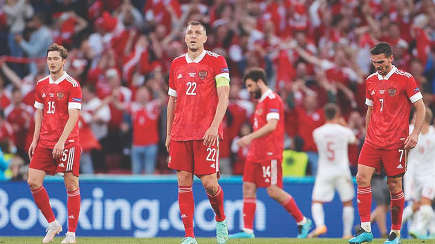 ĐT Nga đã không chơi trận chính thức nào kể từ tháng 11/2021 Ảnh: Getty Images