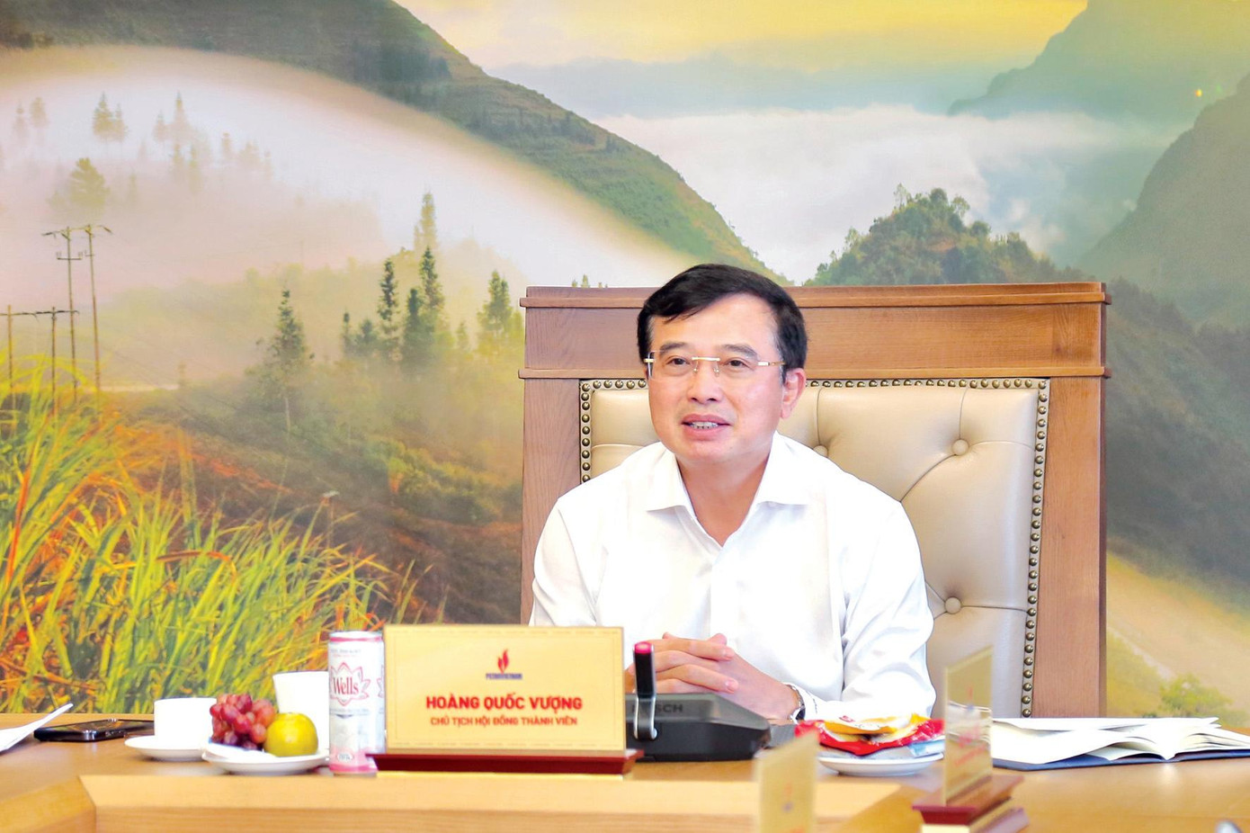 Chủ tịch HĐTV Petrovietnam Hoàng Quốc Vượng Chủ tịch HĐTV Petrovietnam Hoàng Quốc Vượng