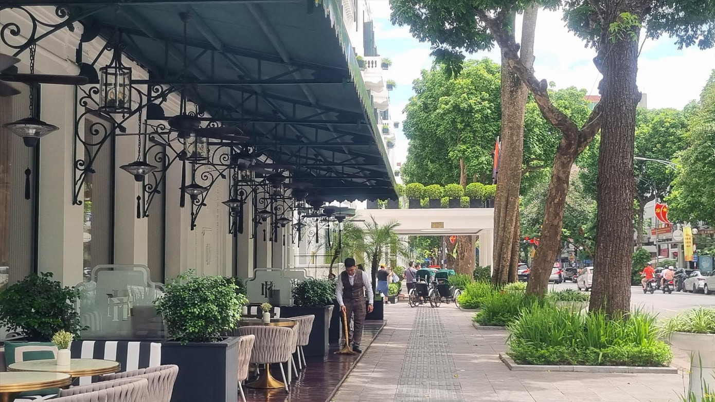 Những địa điểm cho thuê tại quận Hoàn Kiếm gọn gàng, ngăn nắp. Ảnh: Viết Hà