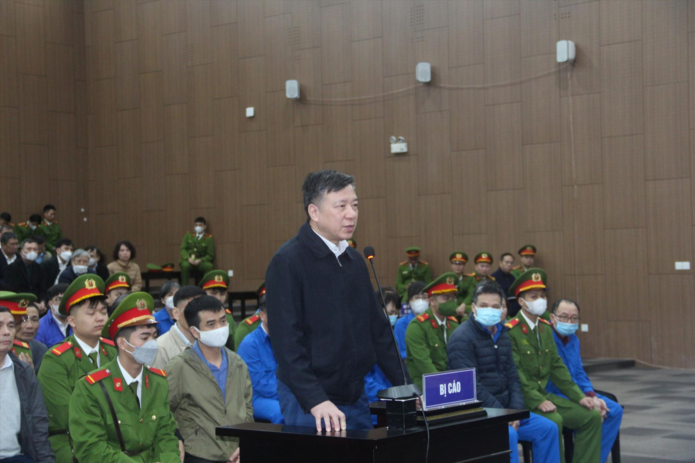 Bị cáo Phạm Xuân Thăng tại tòa