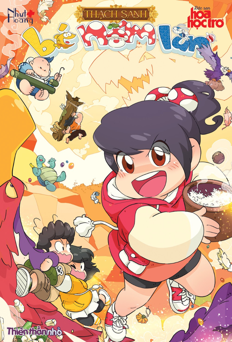 Một số bìa truyện Bé Nấm Lùn