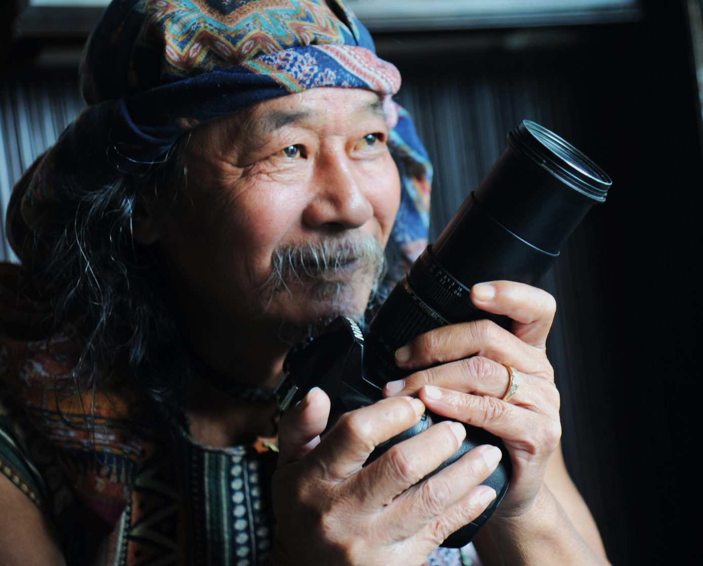 Chân dung nhiếp ảnh gia MPK. Ảnh: Trần Nguyên Anh