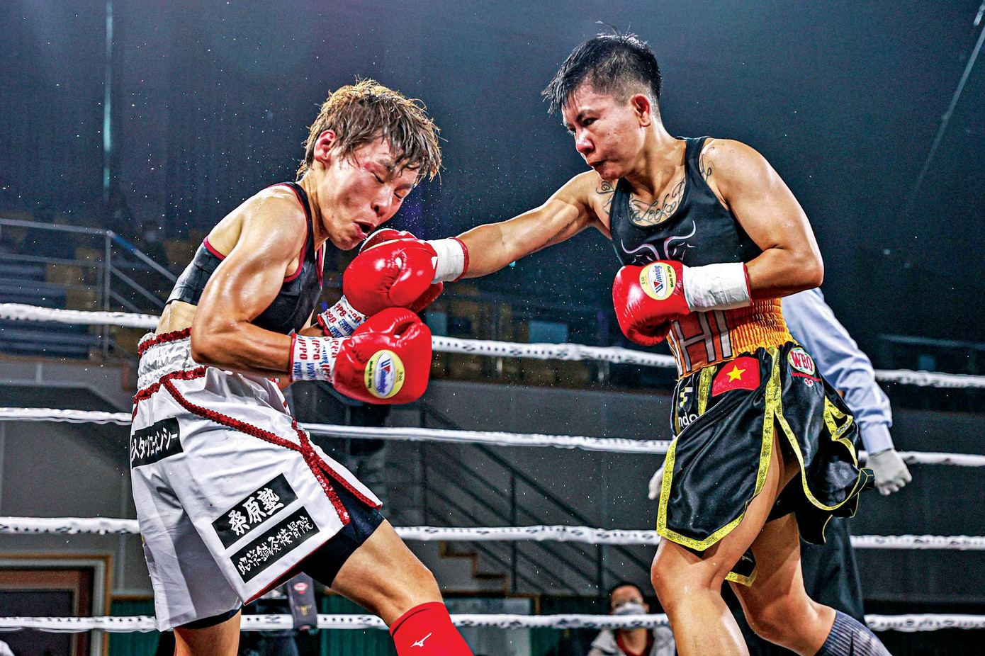 VĐV Việt Nam Thu Nhi thi đấu áp đảo trước võ sĩ Nhật Bản giành chức vô địch thế giới VĐV Việt Nam Thu Nhi thi đấu áp đảo trước võ sĩ Nhật Bản giành chức vô địch thế giới