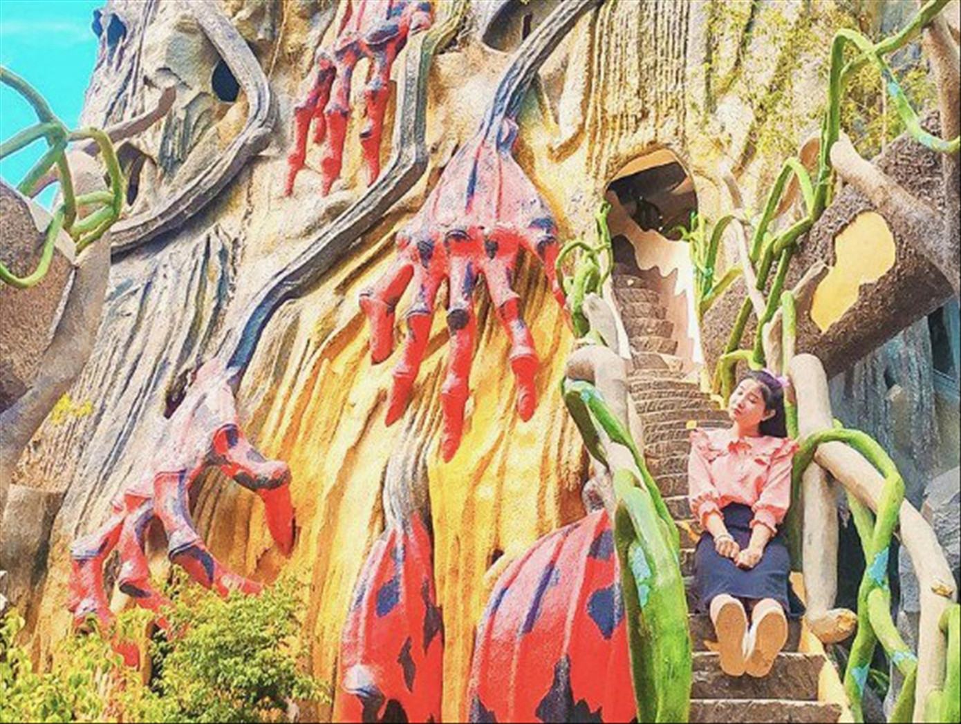 Một góc Biệt thự Hằng Nga, Đà Lạt. Ảnh: Tư liệu