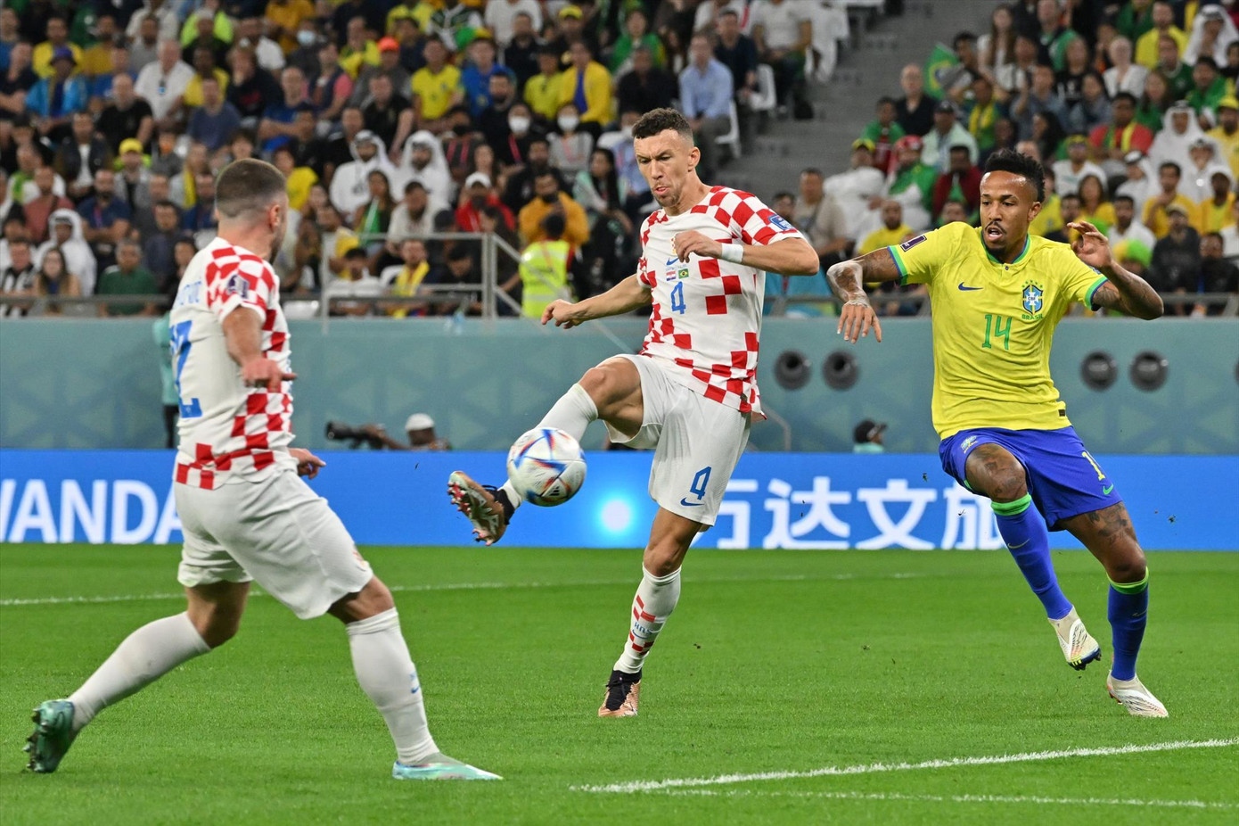 Các cầu thủ Croatia là chướng ngại khó nhằn cho Messi và đồng đội trên đường đến trận chung kết World Cup 2022. Ảnh: AFP Các cầu thủ Croatia là chướng ngại khó nhằn cho Messi và đồng đội trên đường đến trận chung kết World Cup 2022. Ảnh: AFP