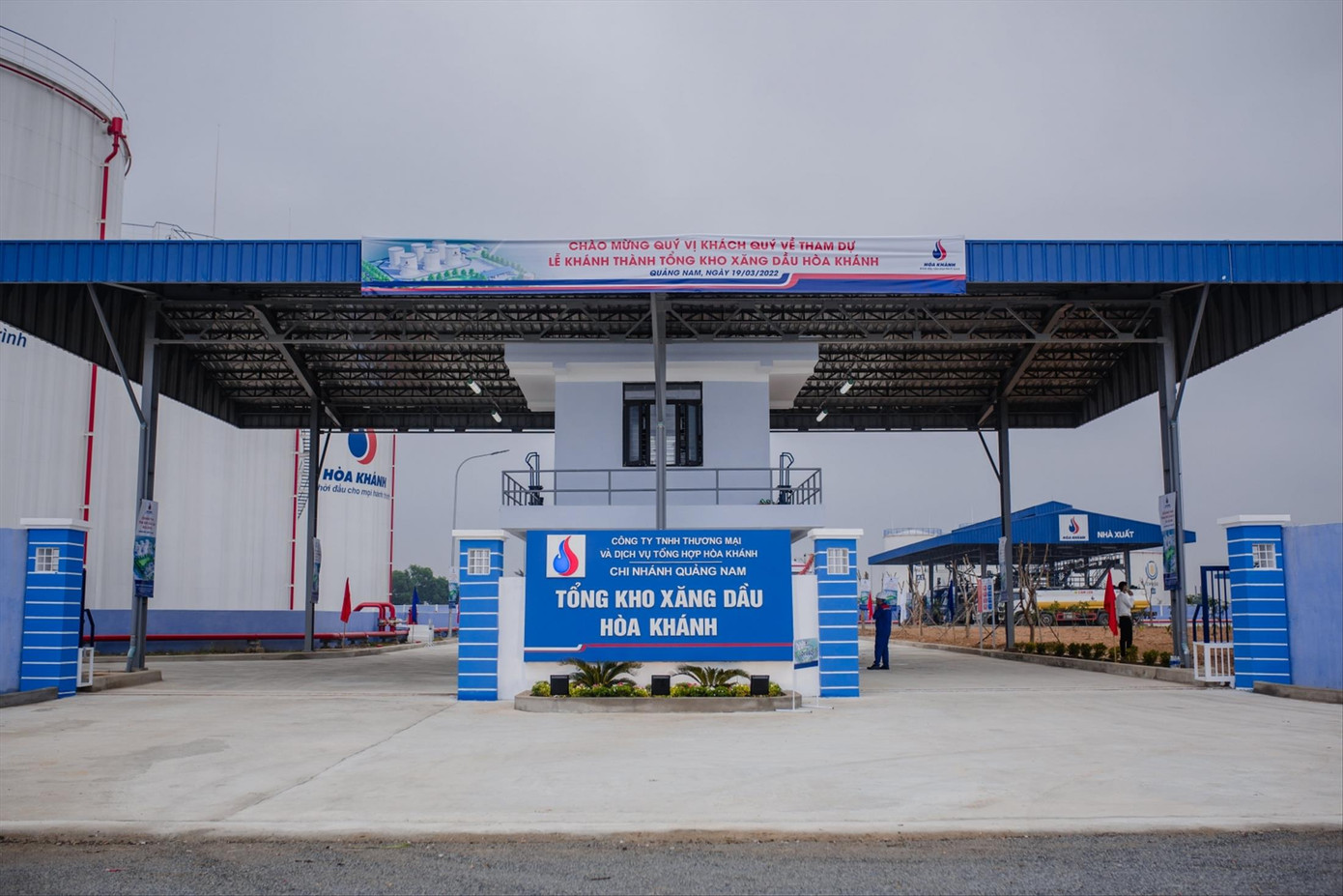 Tổng kho xăng dầu của Cty TNHH Thương mại và Dịch vụ tổng hợp Hòa Khánh Tổng kho xăng dầu của Cty TNHH Thương mại và Dịch vụ tổng hợp Hòa Khánh