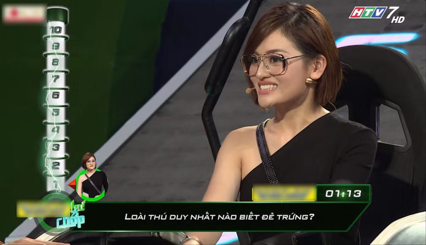 Diễn viên Thùy Anh đứng hình khi nhận câu hỏi “Loài thú duy nhất nào biết đẻ trứng?”