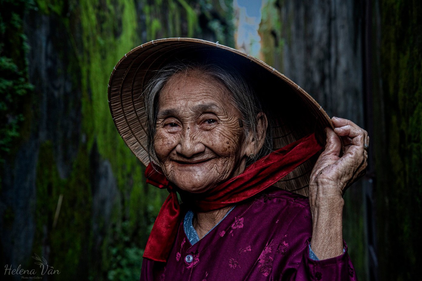 Bức ảnh “Nụ cười thanh xuân”. Bức ảnh “Nụ cười thanh xuân”.